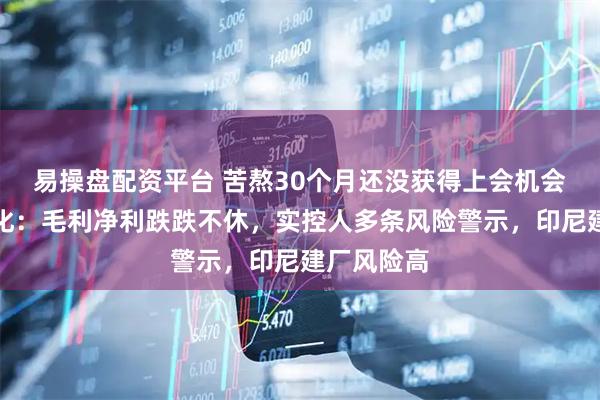 易操盘配资平台 苦熬30个月还没获得上会机会的阳光焦化：毛利净利跌跌不休，实控人多条风险警示，印尼建厂风险高