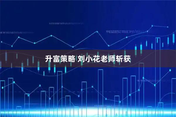 升富策略 刘小花老师斩获